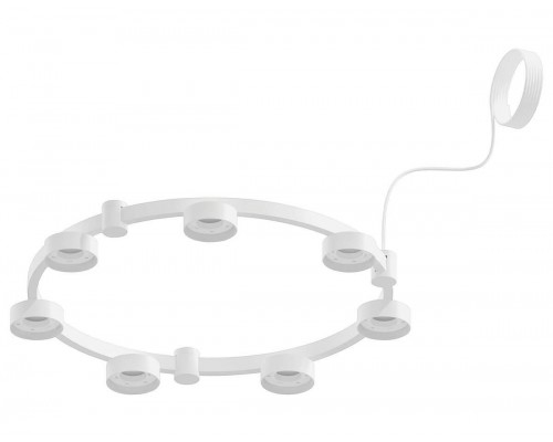 Корпус подвесной люстры Ambrella light DIY Spot Techno Ring SWH белый песок C9236 Корпус подвесной люстры Ambrella light DIY Spot Techno Ring SWH белый песок C9236
