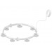 Корпус подвесной люстры Ambrella light DIY Spot Techno Ring SWH белый песок C9236