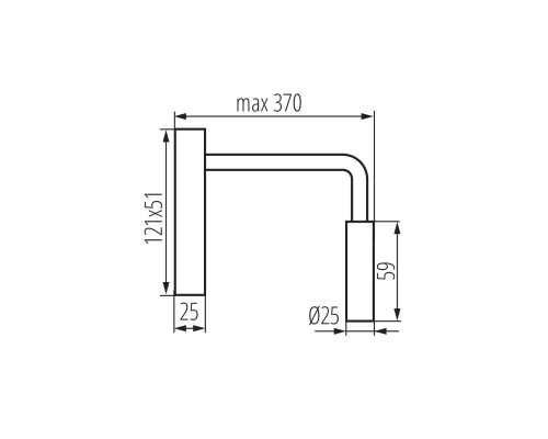 Настенный светодиодный светильник Kanlux TONIL II LED W 32523 Настенный светодиодный светильник Kanlux TONIL II LED W 32523