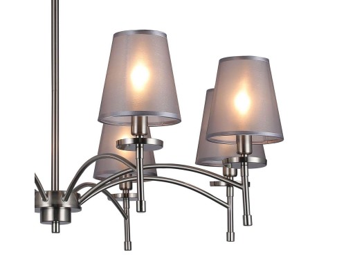 Подвесная люстра Escada Faith 694/8PL Nickel Подвесная люстра Escada Faith 694/8PL Nickel