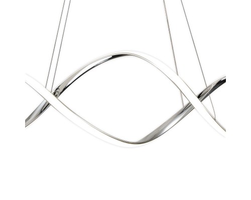 Подвесной светодиодный светильник Escada Knot 10236/1LED Chrome Подвесной светодиодный светильник Escada Knot 10236/1LED Chrome
