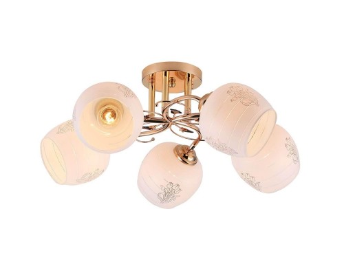 Потолочная люстра Escada Anemone 1121/5PL Потолочная люстра Escada Anemone 1121/5PL