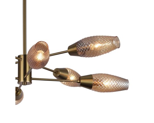 Потолочная люстра Escada Desire 10165/8PL Copper Потолочная люстра Escada Desire 10165/8PL Copper