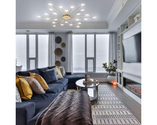 Потолочная люстра Escada STARFALL 2109/1 Copper Потолочная люстра Escada STARFALL 2109/1 Copper
