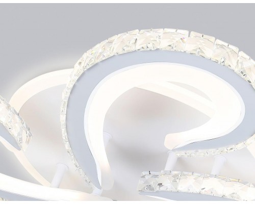 Потолочная светодиодная люстра Ambrella light Acrylica Ice FA1702 Потолочная светодиодная люстра Ambrella light Acrylica Ice FA1702