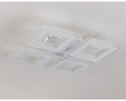 Потолочная светодиодная люстра Ambrella light Acrylica Original FA4004 Потолочная светодиодная люстра Ambrella light Acrylica Original FA4004