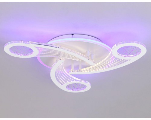 Потолочная светодиодная люстра Ambrella light Acrylica Original FA4475 Потолочная светодиодная люстра Ambrella light Acrylica Original FA4475