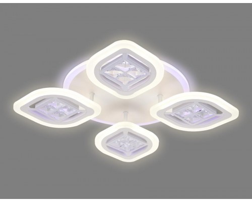Потолочная светодиодная люстра Ambrella light Ice FA280 Потолочная светодиодная люстра Ambrella light Ice FA280