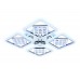 Потолочная светодиодная люстра Ambrella light Ice FA288