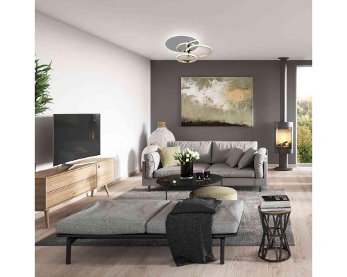 Потолочная светодиодная люстра Escada CONTOUR 10213/2LED BL Chrome Потолочная светодиодная люстра Escada CONTOUR 10213/2LED BL Chrome