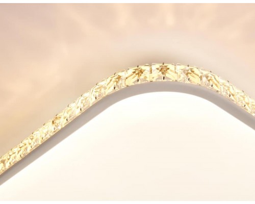 Потолочный светодиодный светильник Ambrella light Original Crystal FF75 Потолочный светодиодный светильник Ambrella light Original Crystal FF75
