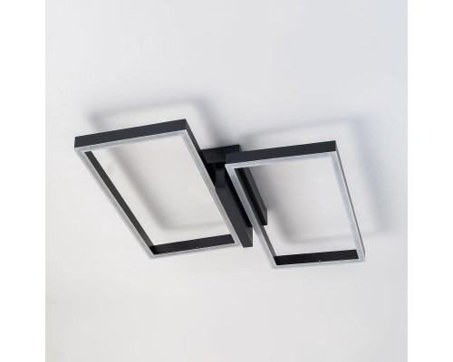 Потолочный светодиодный светильник Escada Scales 10209/2LED Black Потолочный светодиодный светильник Escada Scales 10209/2LED Black