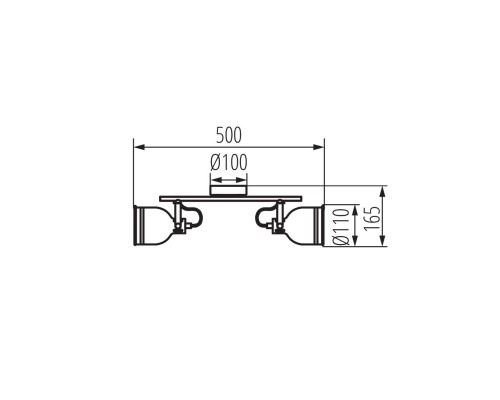 Спот Kanlux DERATO EL-2I B-SR 35642