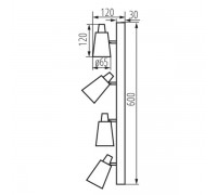 Спот Kanlux SEMPRA EL-4I B-SR 33097