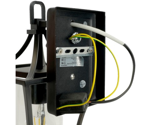 Светильник садово-парковый Feron PL731 на стену вниз 60W E27 230V, черный 51269 Светильник садово-парковый Feron PL731 на стену вниз 60W E27 230V, черный 51269