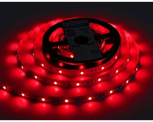Светодиодная лента Ambrella Light 13W/m 90LED/m 5050+2835SMD RGB+белый 5M GS4501 Светодиодная лента Ambrella Light 13W/m 90LED/m 5050+2835SMD RGB+белый 5M GS4501