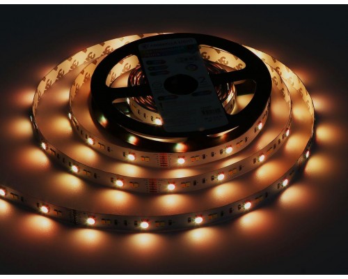 Светодиодная лента Ambrella Light 13W/m 90LED/m 5050+2835SMD RGB+белый 5M GS4501 Светодиодная лента Ambrella Light 13W/m 90LED/m 5050+2835SMD RGB+белый 5M GS4501