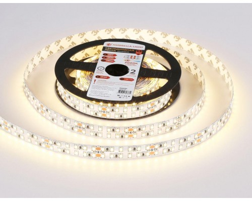 Светодиодная лента Ambrella Light 24W/m 240LED/m 2835SMD дневной белый 5M GS3702 Светодиодная лента Ambrella Light 24W/m 240LED/m 2835SMD дневной белый 5M GS3702