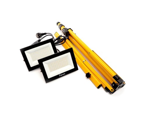 Светодиодный прожектор Feron LL502 на штативе 60W 29567 Светодиодный прожектор Feron LL502 на штативе 60W 29567