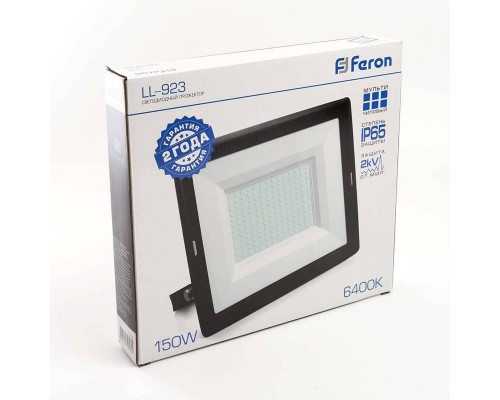 Светодиодный прожектор Feron LL923 150W 32104 Светодиодный прожектор Feron LL923 150W 32104