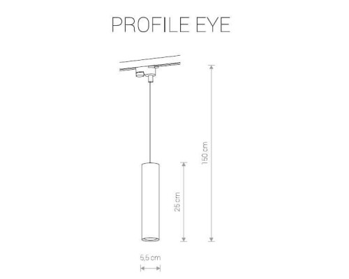 Трековый светильник Nowodvorski Profile Eye 9337