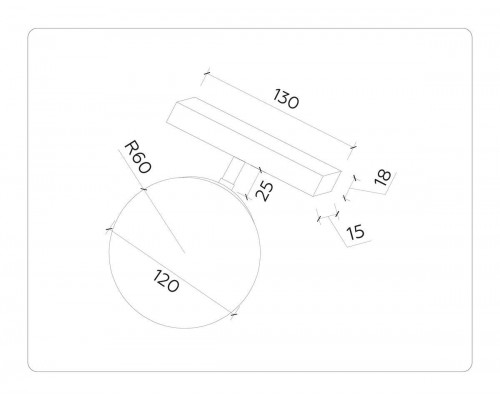 Трековый светодиодный светильник Ambrella light Track System GL3921 Трековый светодиодный светильник Ambrella light Track System GL3921