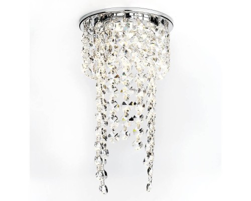 Встраиваемый светильник Ambrella light Crystal K2071 CH/CL Встраиваемый светильник Ambrella light Crystal K2071 CH/CL