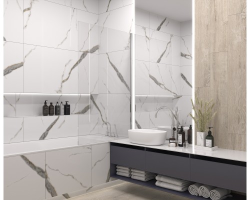 Laparet Golden White Statuario Керамогранит 60х120 Полированный Laparet Golden White Statuario Керамогранит 60х120 Полированный