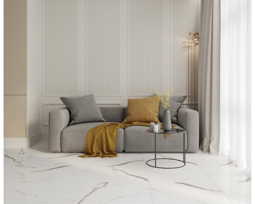 Laparet Golden White Statuario Керамогранит 60х120 Полированный Laparet Golden White Statuario Керамогранит 60х120 Полированный