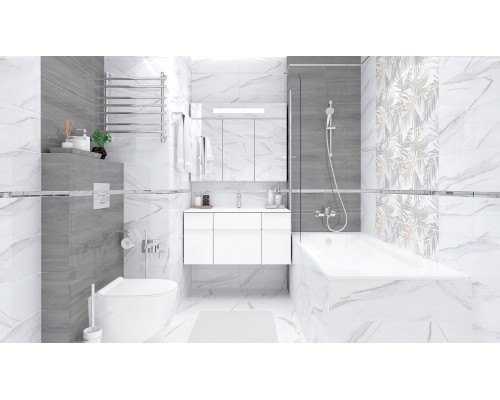 Laparet Oliver Плитка настенная серый 20х50 Laparet Oliver Плитка настенная серый 20х50