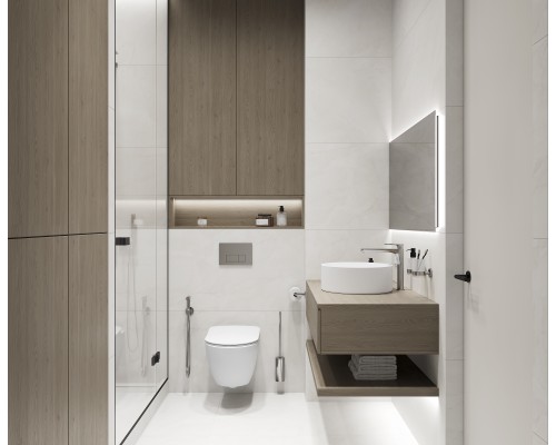 Laparet Берна Крема Керамогранит кремовый LP6060G0251R 59,5х59,5 матовый структурный карвинг