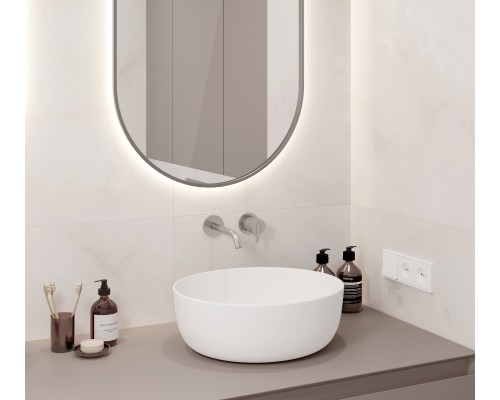Laparet Бернини Крема Керамогранит кремовый LP6012G0531R 59,5х119,1 матовый+гл.чернила