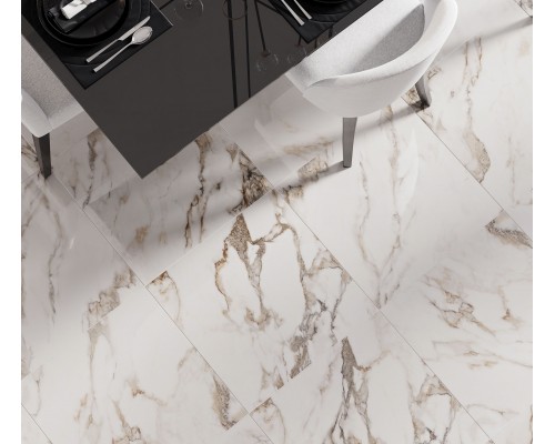 Laparet Calacatta Bronze Керамогранит белый полированный 60х120 Laparet Calacatta Bronze Керамогранит белый полированный 60х120