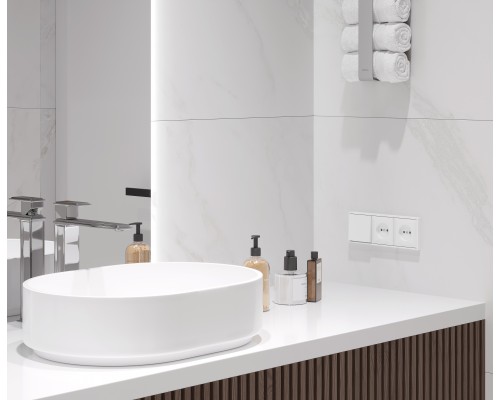 Laparet Calacatta Michael Керамогранит белый 60х120 матовый карвинг Laparet Calacatta Michael Керамогранит белый 60х120 матовый карвинг