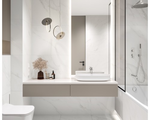 Laparet Calacatta Michael Керамогранит белый 60х120 матовый карвинг Laparet Calacatta Michael Керамогранит белый 60х120 матовый карвинг