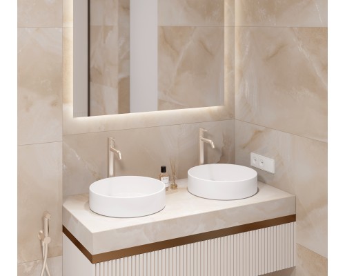 Laparet Каммео Оро Керамогранит бежевый LP6012G0521R 59,5х119,1 матовый+гл.чернила