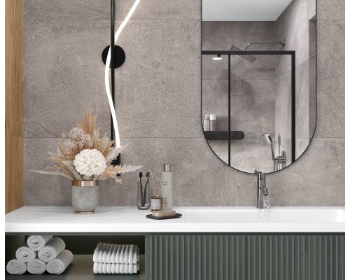 Laparet Dosimo Grey Керамогранит серый 60х120 Сатинированный Карвинг Laparet Dosimo Grey Керамогранит серый 60х120 Сатинированный Карвинг