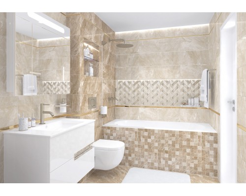 Laparet Gobi Плитка настенная бежевый 25х75 Laparet Gobi Плитка настенная бежевый 25х75