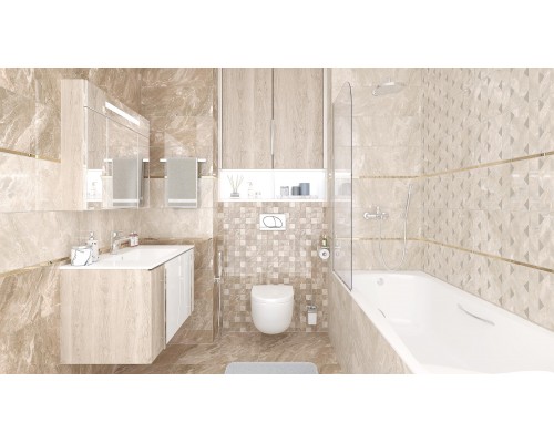 Laparet Gobi Плитка настенная бежевый 25х75 Laparet Gobi Плитка настенная бежевый 25х75