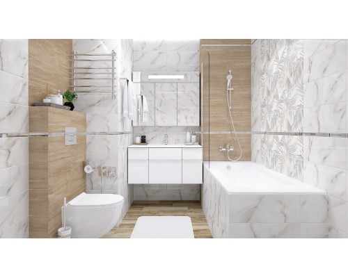 Laparet Ивори Плитка настенная кремовый 20х50