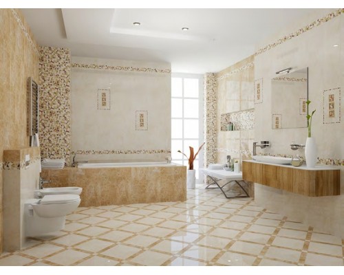Ceramica Classic Illyria cappuccino Бордюр напольный 5х30 Ceramica Classic Illyria cappuccino Бордюр напольный 5х30