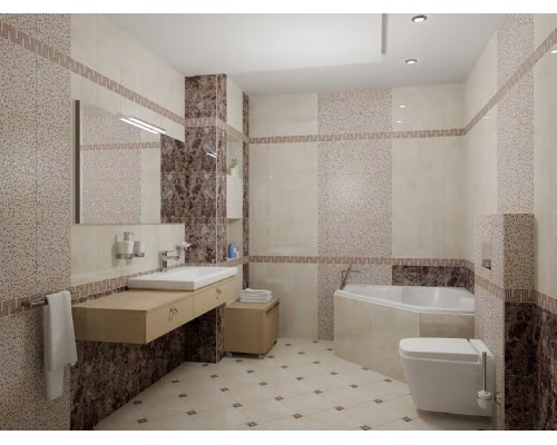 Ceramica Classic Иллирия мозаик Бордюр 7,5x25