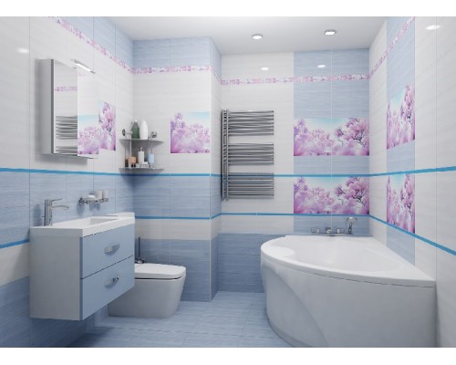 Ceramica Classic Магнолия Бордюр B400D297 40х4,5