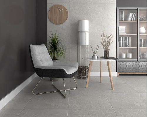 Laparet Паллада Керамогранит серый обрезной SG646420R 60х60