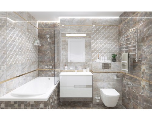 Laparet Rich Плитка настенная бежевый 25х75 Laparet Rich Плитка настенная бежевый 25х75