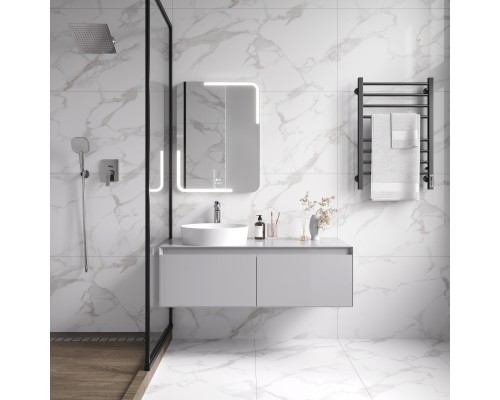 Ceradim Statuario Perfect Silver Керамогранит белый 60х60 Полированный