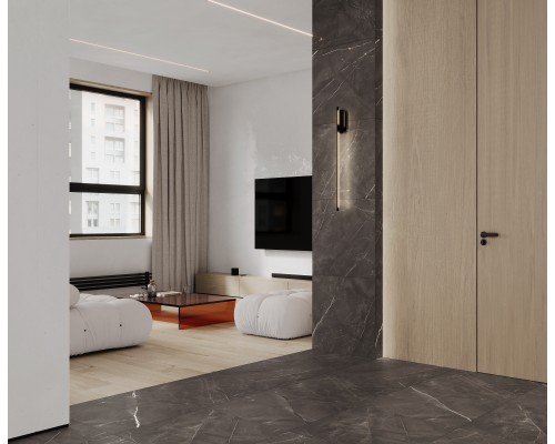 Laparet Таймлесс Графит Керамогранит графит LP6012G0031R 59,5х119,1 матовый карвинг