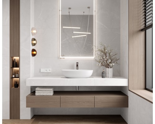 Laparet Таймлесс Графит Керамогранит графит LP6012G0031R 59,5х119,1 матовый карвинг