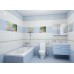 Ceramica Classic Тропикал Найт Панно P4D290 80х40 (из 4 плиток)