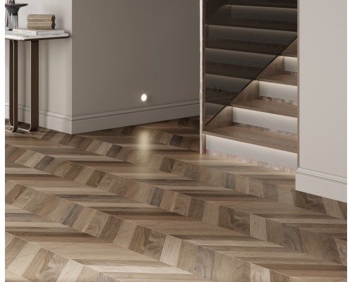 Laparet Wood Latina Brown Chevron M Керамогранит коричневый 60х120 матовый карвинг